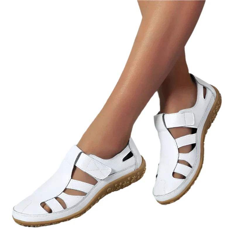 Mira – Chic Flexible Strap Sandal with Cut-Out Design