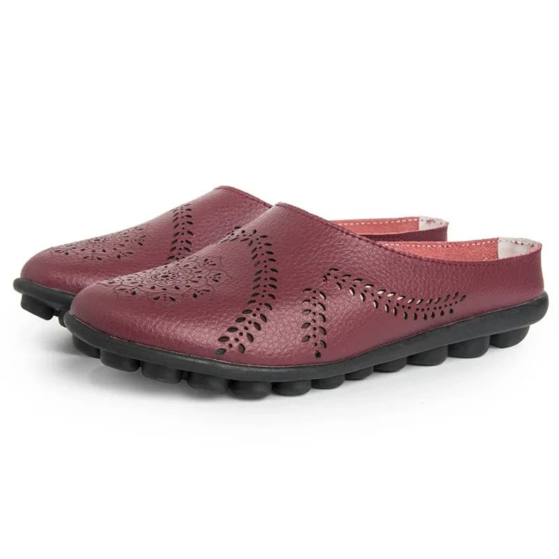 Clara - Stylish Round Toe Flats With Arch Support