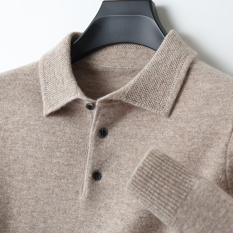 Oliver – Sleek Long Sleeve Shirt with front Button