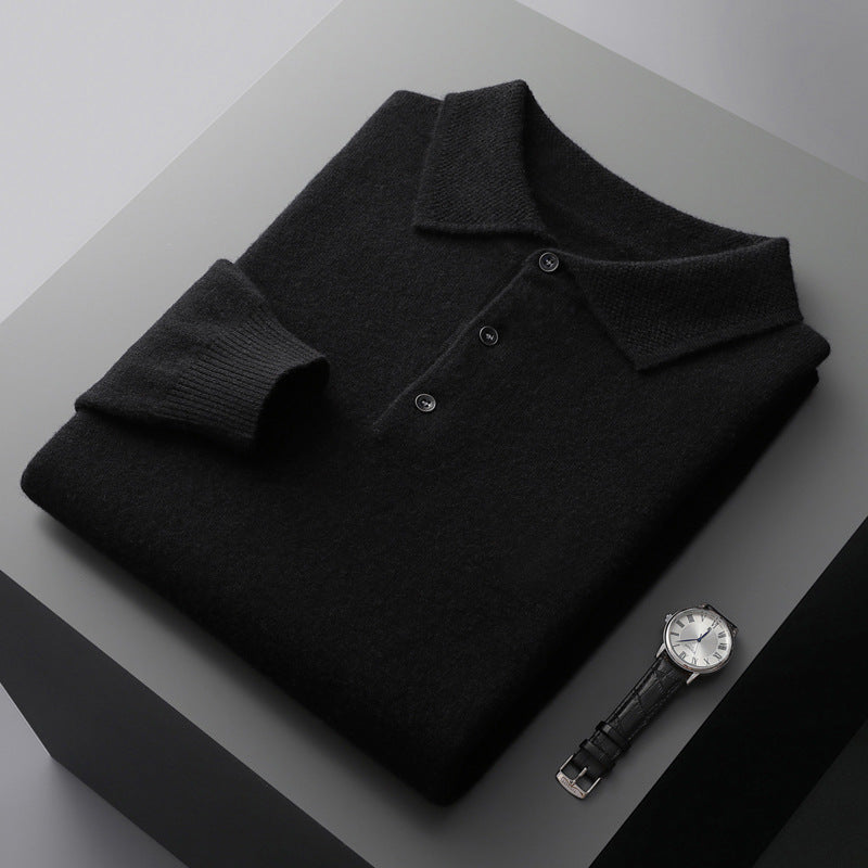 Oliver – Sleek Long Sleeve Shirt with front Button