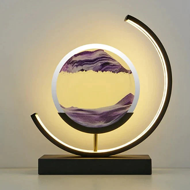 SandAura - Calming Sandflow Art Lamp