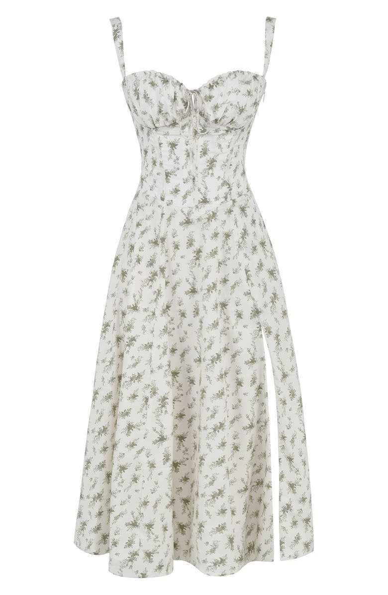 Celeste – Waist-Sculpting Bustier Dress with Heart neckline