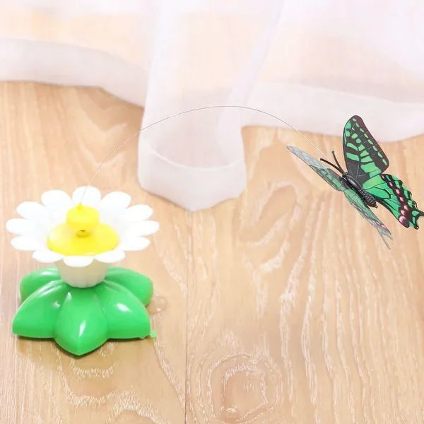 FurryFlyer - Rotating Electric Butterfly Toy For Cat Play