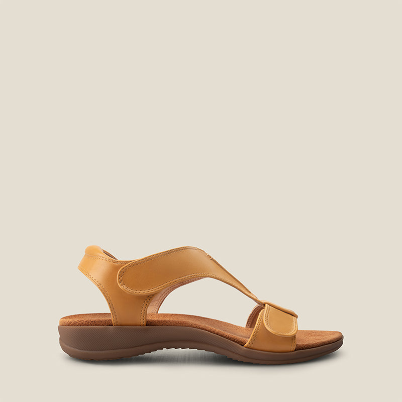 Mila - T Strap Comfort Sandals With Shock Absorbing Footbed