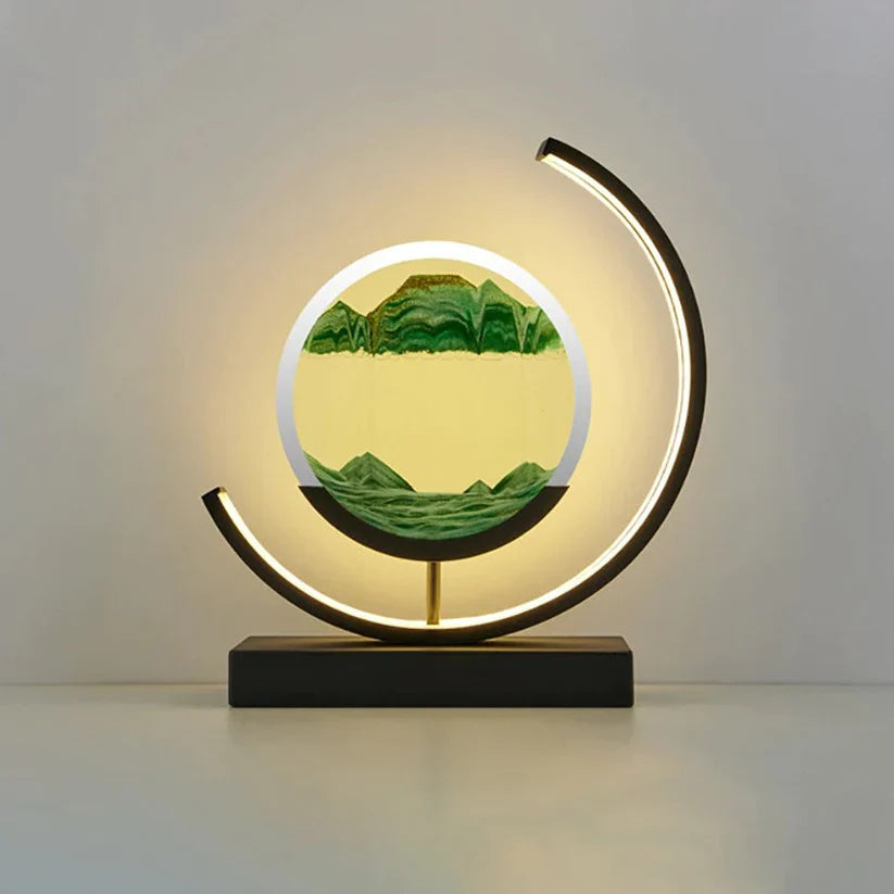 SandAura - Calming Sandflow Art Lamp