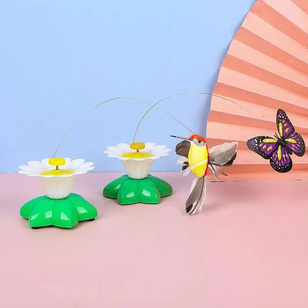 FurryFlyer - Rotating Electric Butterfly Toy For Cat Play