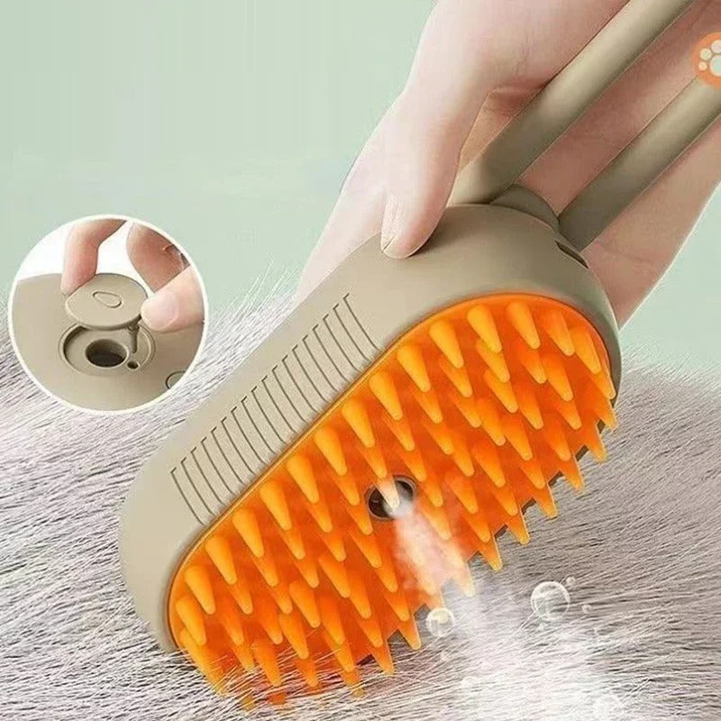 FluffEase - Multi Function Pet Brush With Soothing Massage