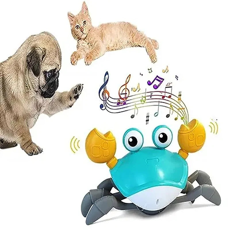 CrawlJoy - Electric Crawling Crab Toy For Active Dogs And Cats