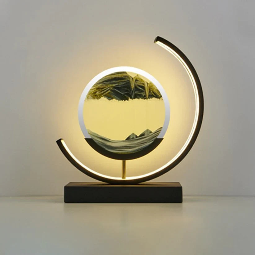 SandAura - Calming Sandflow Art Lamp