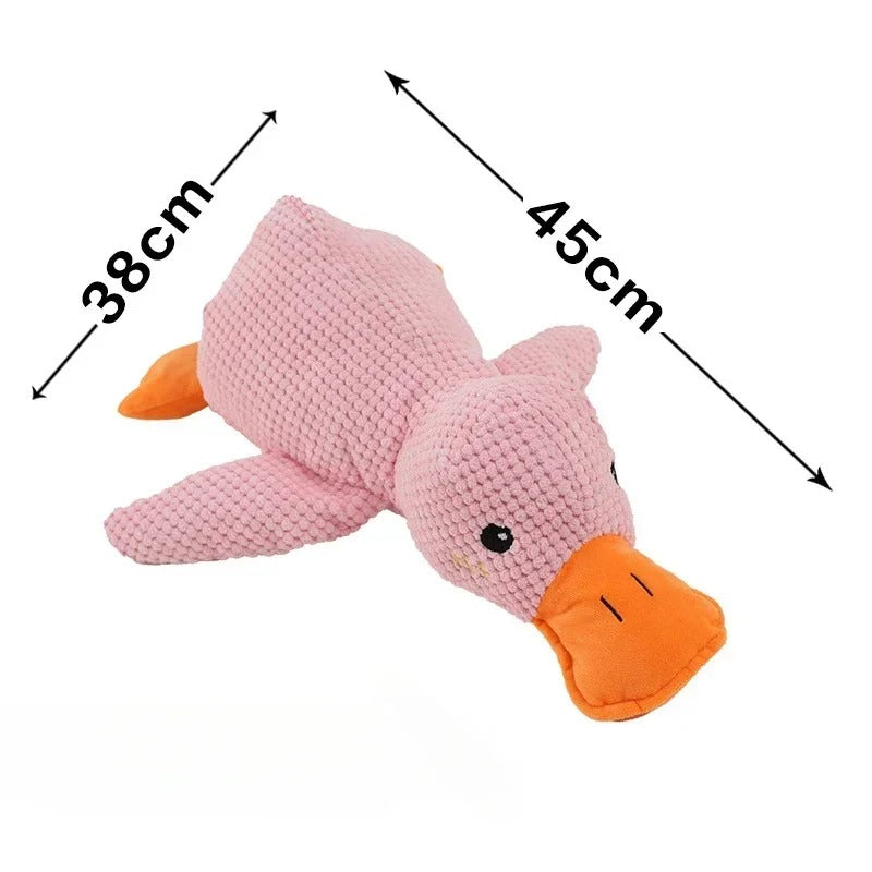 QuackJoy - Interactive Dog Toy with Deep Quack Sound