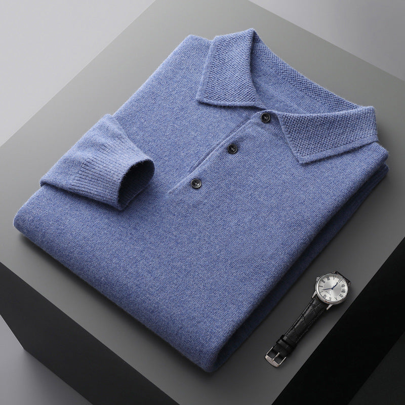Oliver – Sleek Long Sleeve Shirt with front Button
