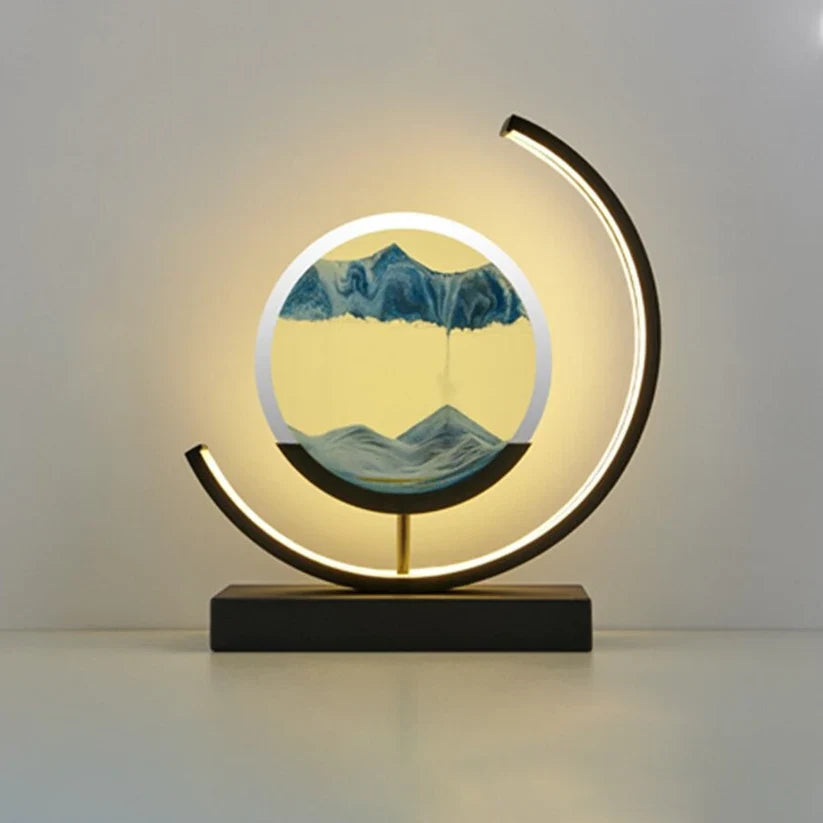 SandAura - Calming Sandflow Art Lamp