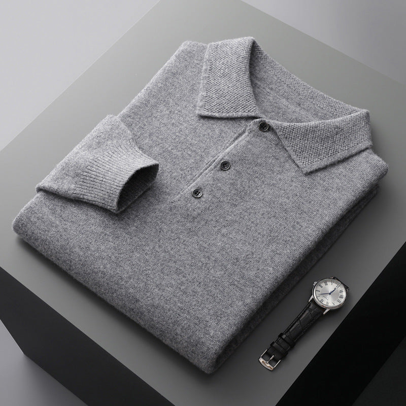 Oliver – Sleek Long Sleeve Shirt with front Button
