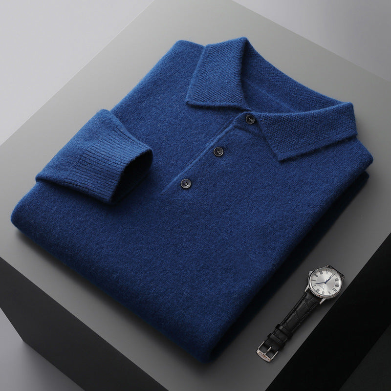 Oliver – Sleek Long Sleeve Shirt with front Button