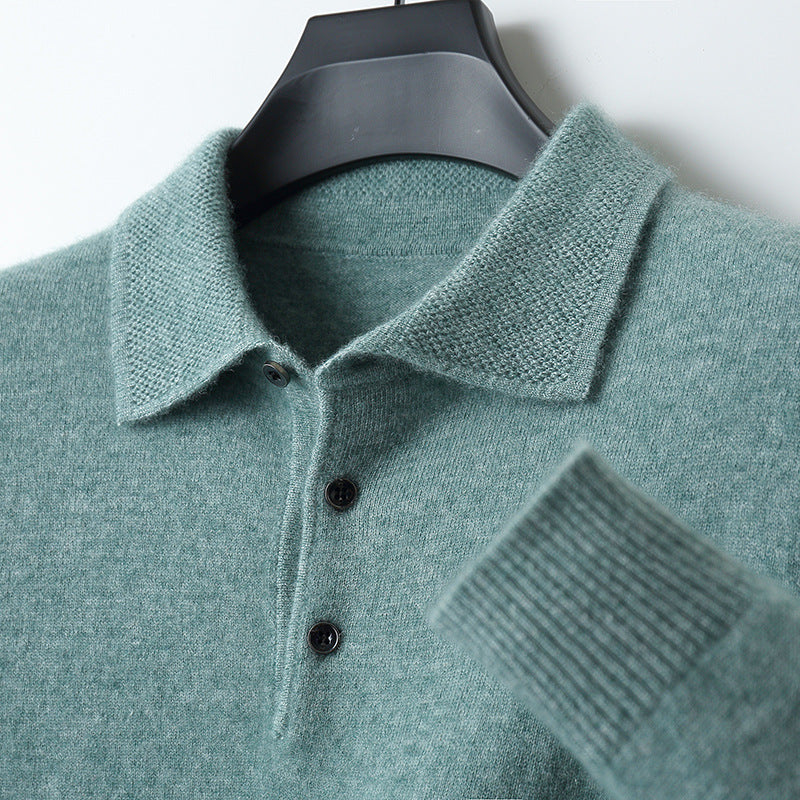 Oliver – Sleek Long Sleeve Shirt with front Button