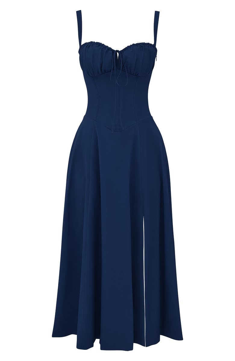 Celeste – Waist-Sculpting Bustier Dress with Heart neckline