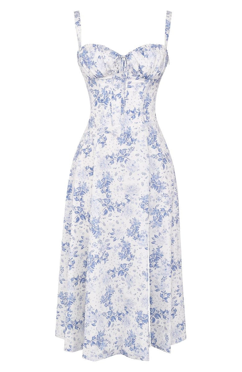 Celeste – Waist-Sculpting Bustier Dress with Heart neckline