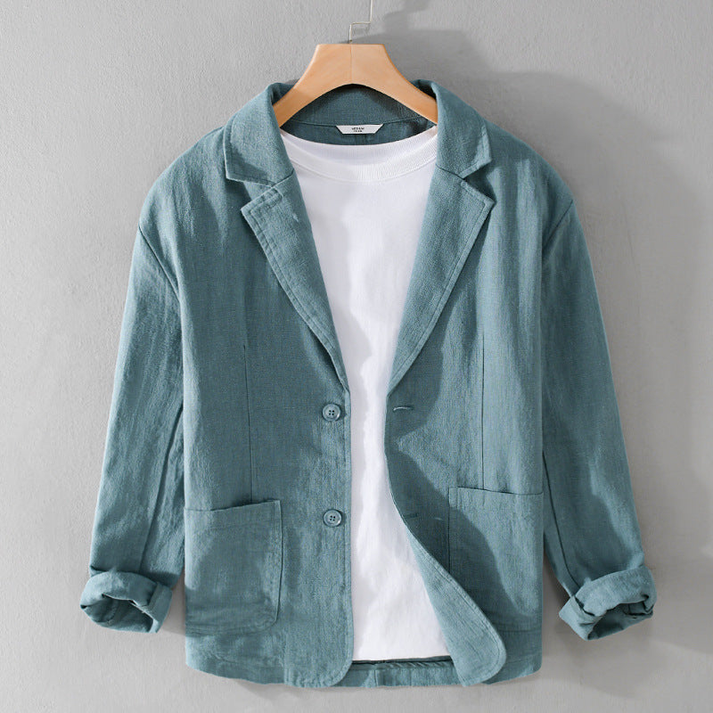 Milo – Relaxed Single Breasted Blazer with Lapel Collar