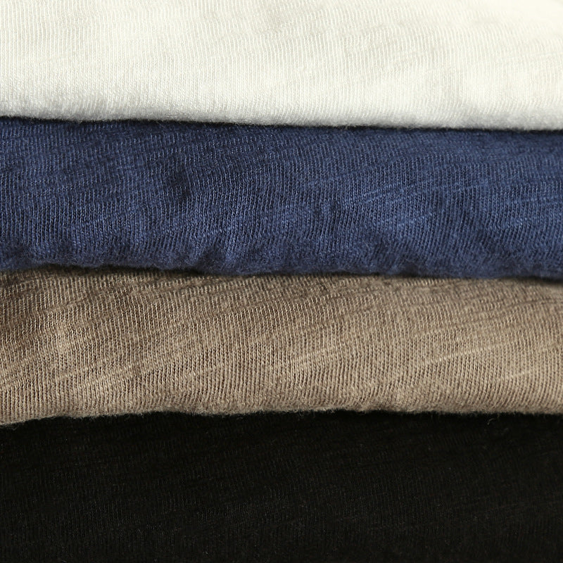 Milo – Classic Long-Sleeve Shirt with Comfortable V-Neck