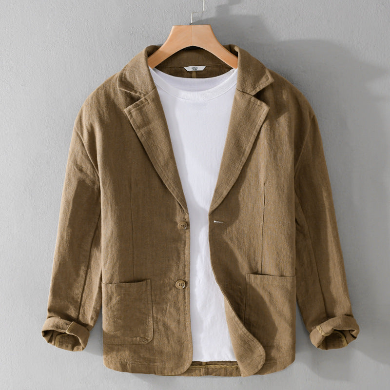 Milo – Relaxed Single Breasted Blazer with Lapel Collar