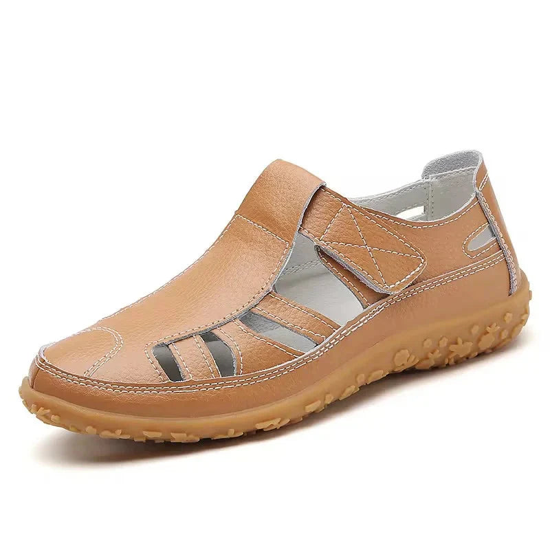 Mira – Chic Flexible Strap Sandal with Cut-Out Design