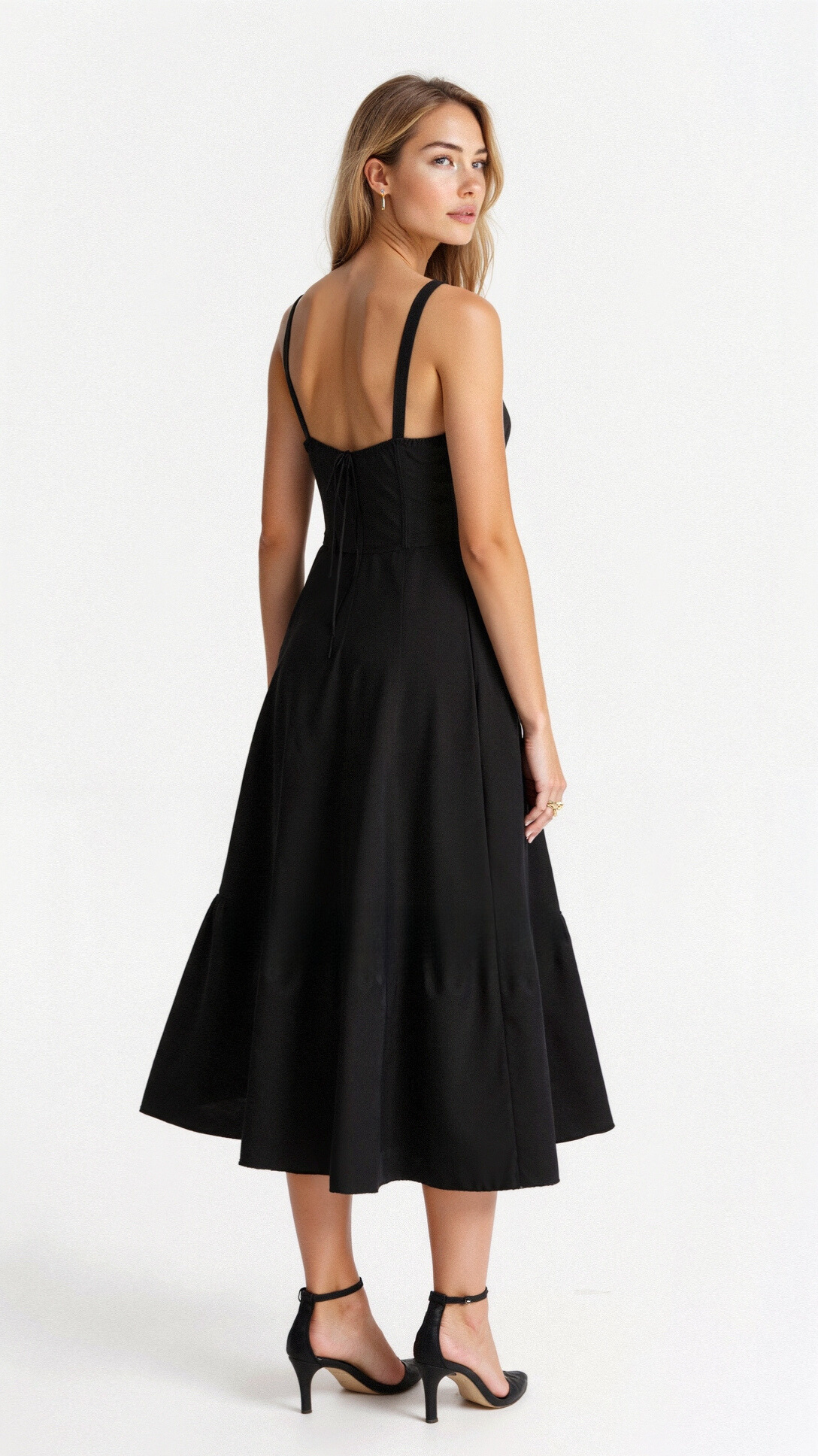 Celeste – Waist-Sculpting Bustier Dress with Heart neckline