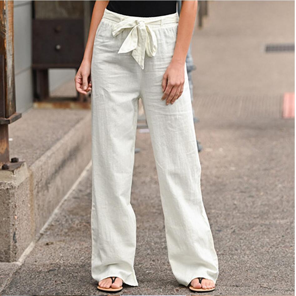 Mira – Wide-Leg Pants with Adjustable Waistband