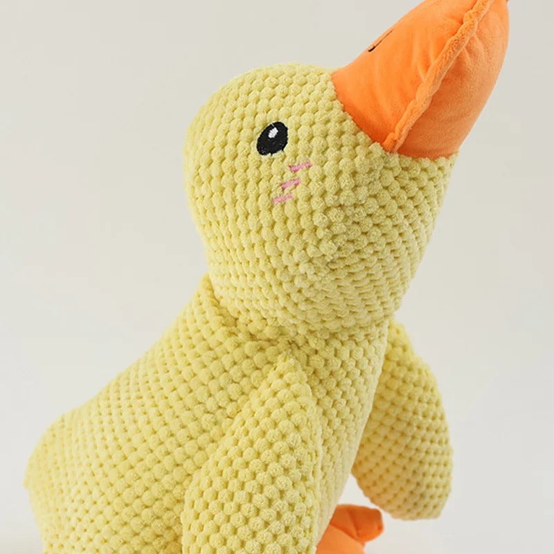 QuackJoy - Interactive Dog Toy with Deep Quack Sound