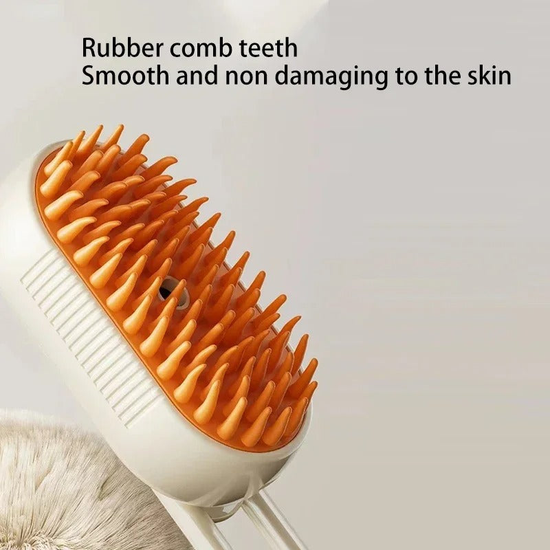 FluffEase - Multi Function Pet Brush With Soothing Massage