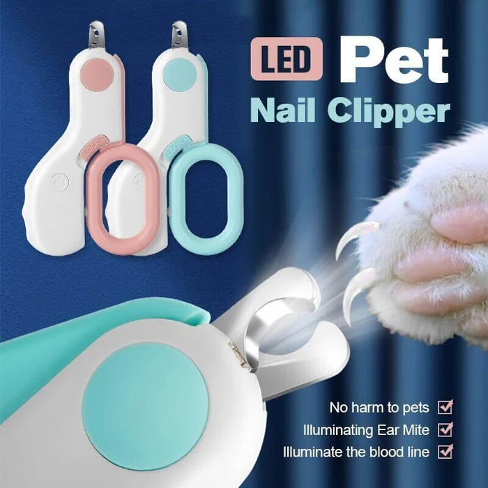 ClawCutter - Ergonomic Pet Nail Clipper With LED Light