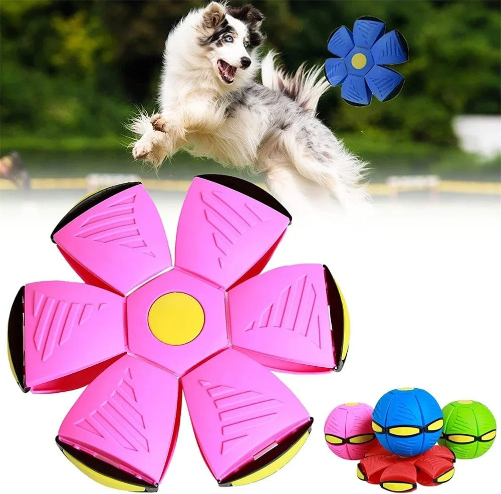 PlayPaws - Interactive Disc Ball Toy For Dogs With Lighting