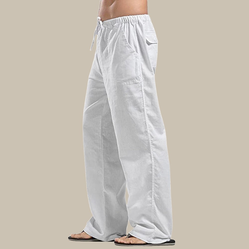 Callum – Loose-Fit Long Pants with Functional Side Pockets